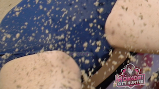 【再販】【モッコリ走り幅ジャンプWCS美女】砂場の女神EP3 ブルマ型透けるパンツにモッコリ!