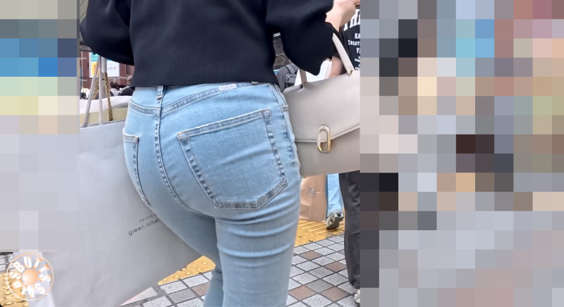【4K高画質】適度な大きさのデニムJD