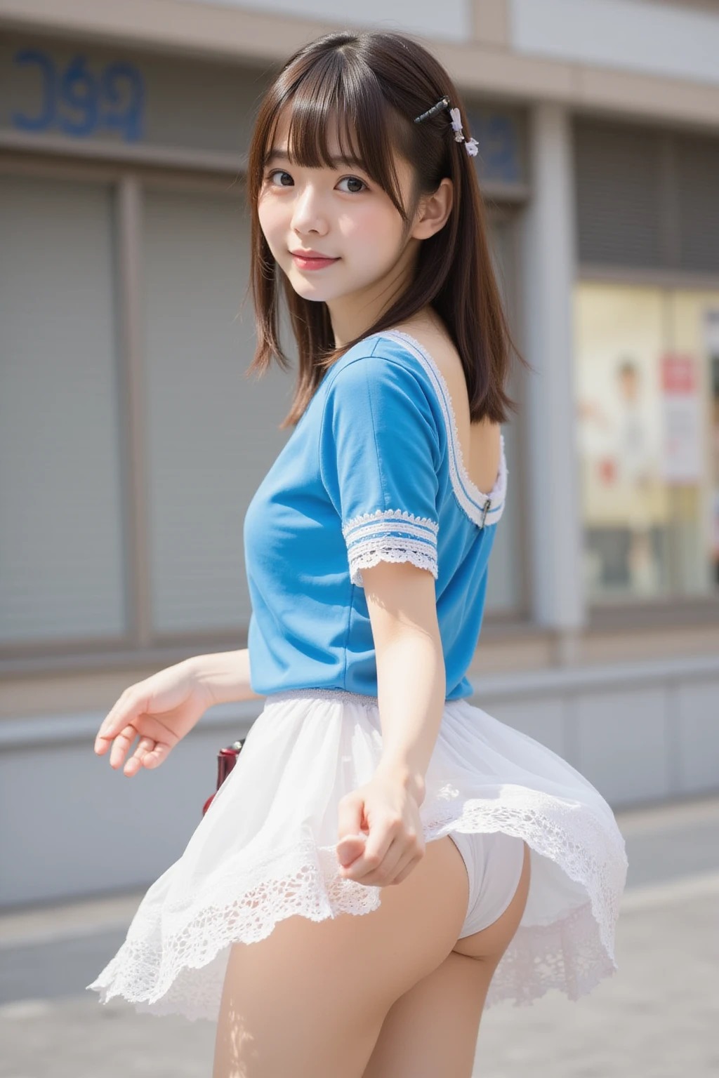 〖写真集〗風に遊ばれるスカート ―ワンピース女子のときめき瞬間集―(320枚)