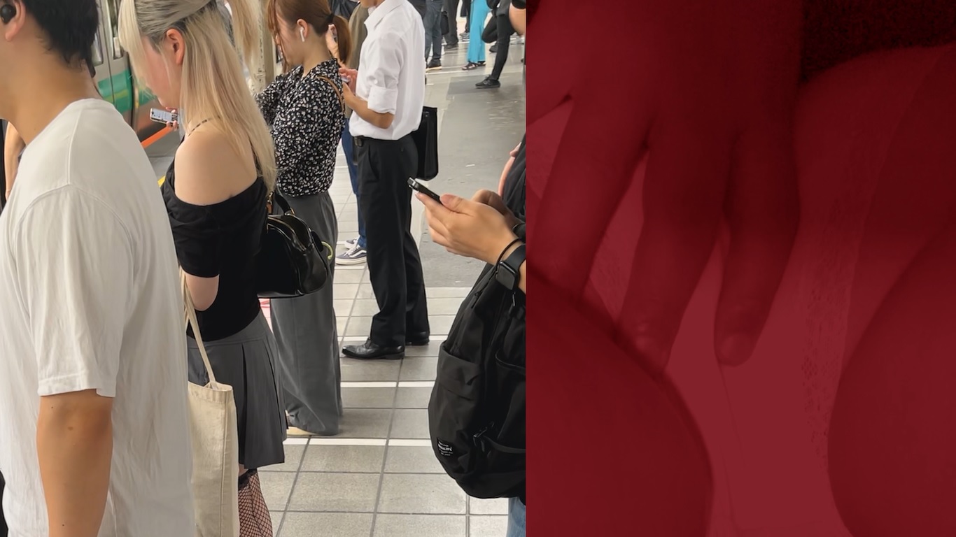 【再販】スカートを狙い撃て!!Part16 色白網タイツGALを狙い打つ