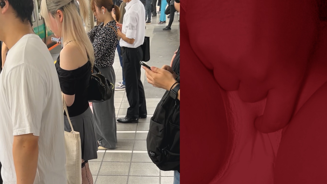 【再販】スカートを狙い撃て!!Part16 色白網タイツGALを狙い打つ