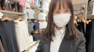 はじめまして！企業説明会帰りに生着替え♡