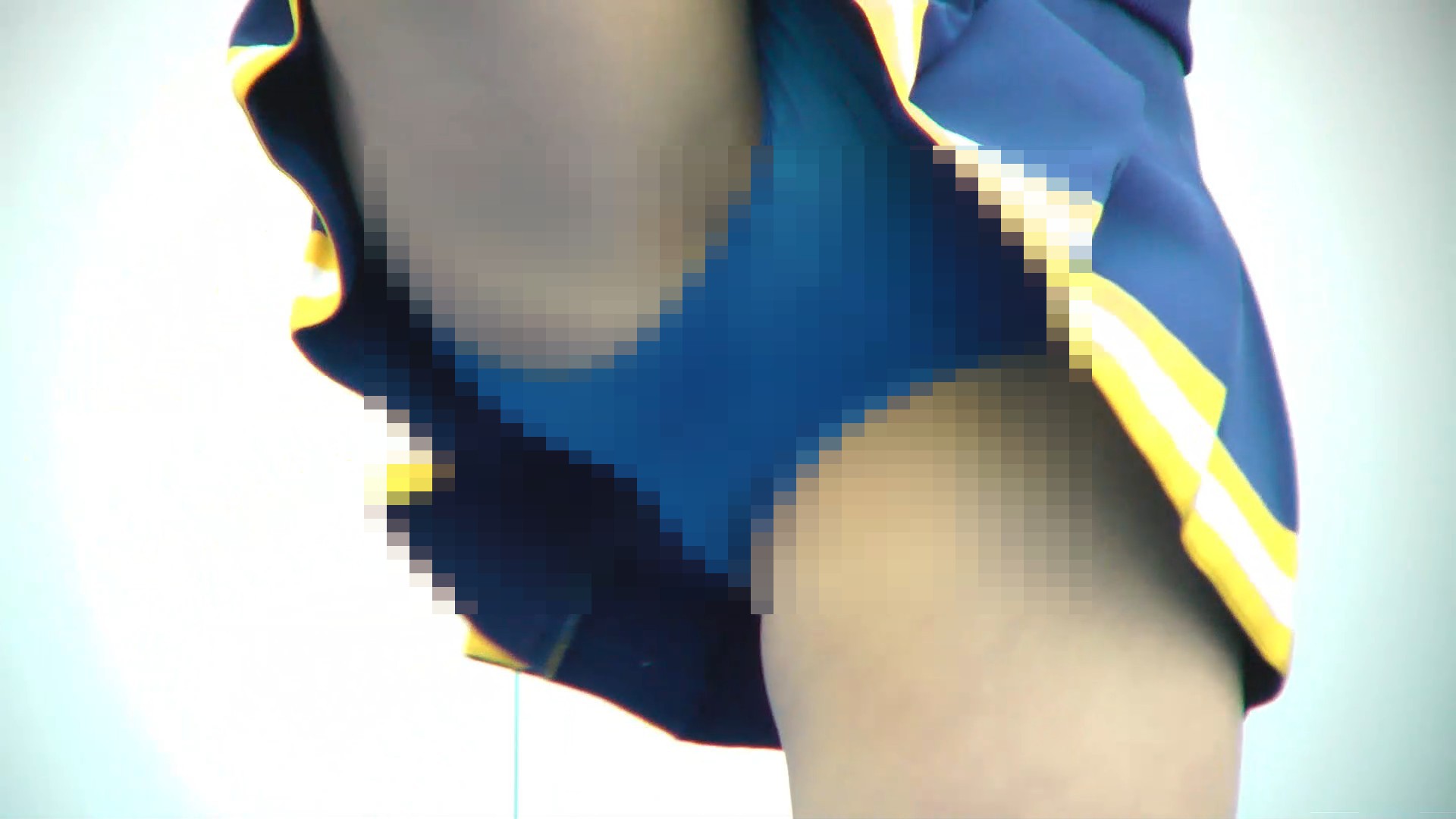 【再販】なにわガールズ1138 黄色と青のアンスコに心が乱れまくり! 黄色と青は勇気の印!