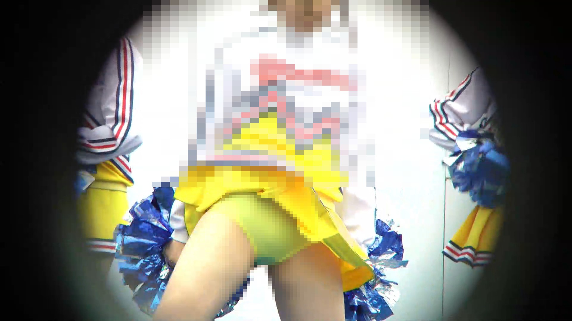 【再販】なにわガールズ1138 黄色と青のアンスコに心が乱れまくり! 黄色と青は勇気の印!