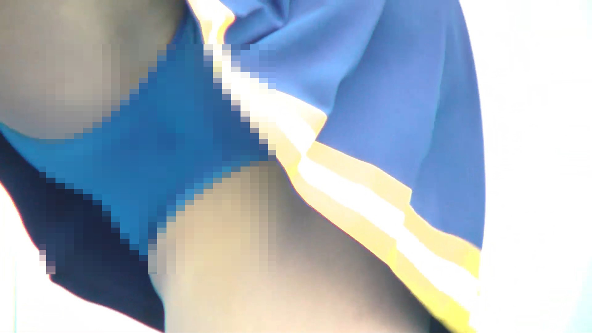 【再販】なにわガールズ1138 黄色と青のアンスコに心が乱れまくり! 黄色と青は勇気の印!