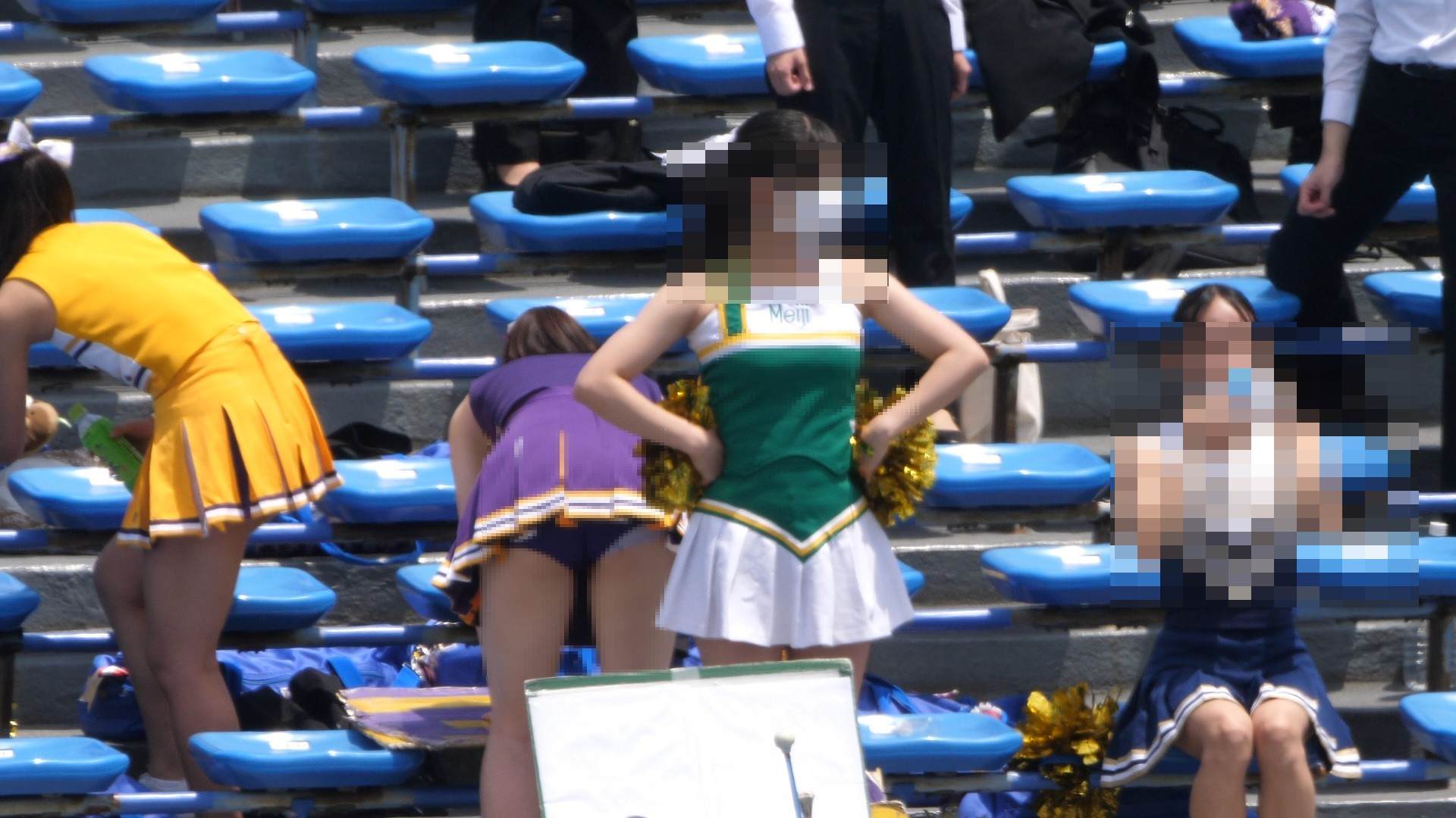 【再販】なにわガールズ1162【4K】ハミパン女王はどちら⁉ JDチアの勝負おパンティー!