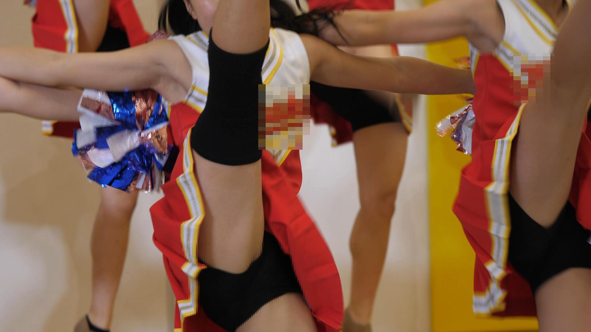 【再販】なにわガールズ1216【4K】チア娘はやっぱり可愛いに限ります!笑顔!ワキ処理!おへそ!ハイキック!可愛さはまさに青春
