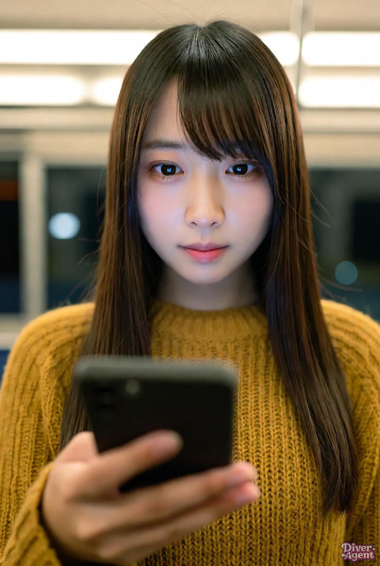 乳揉み!電車や駅でスマホを見ている女性におっぱいを揉ませてもらう動画集!セルフ揉みもあり