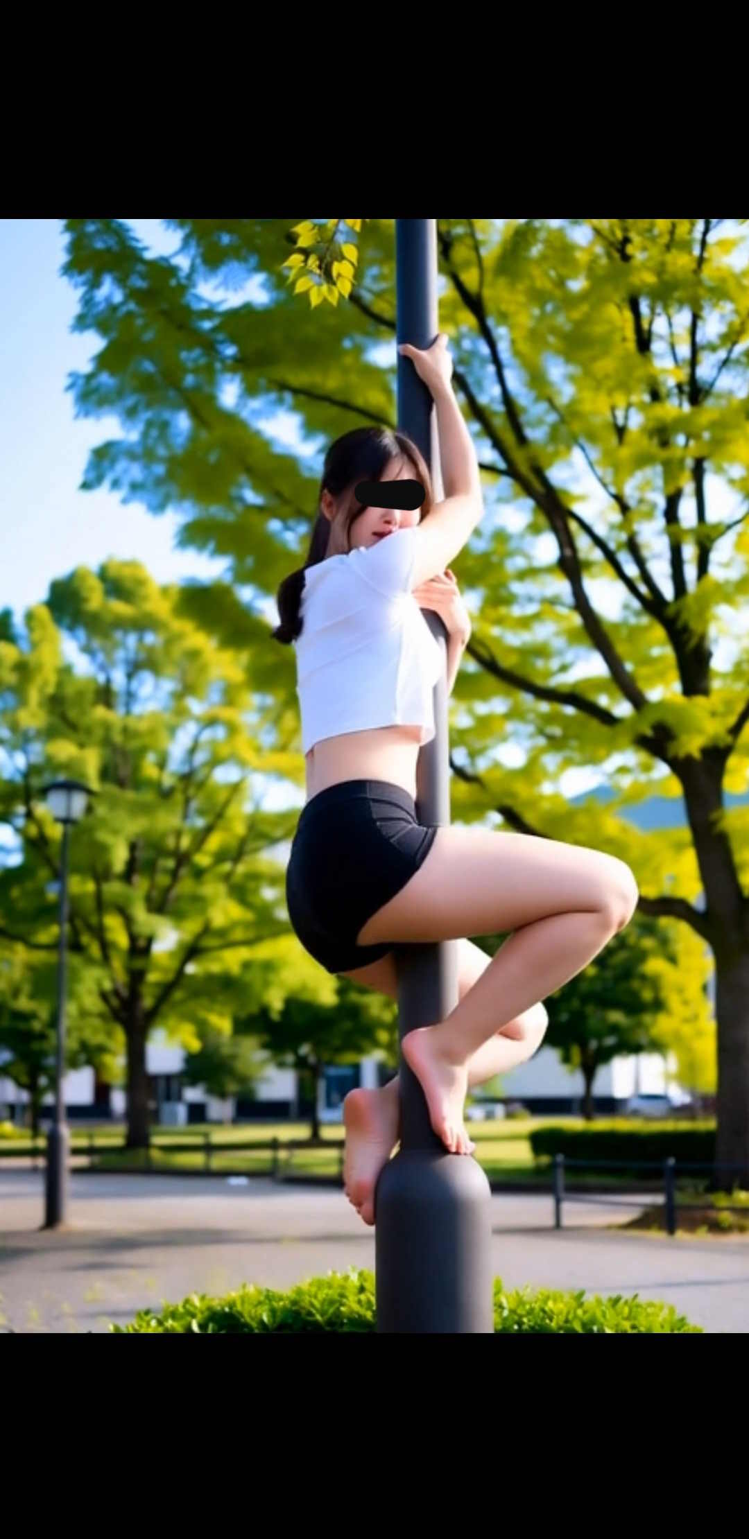 Pcolle フェチ女子シリーズ第１弾　～登り棒編～ feti1.mp4 2670446905f619cdf98