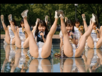 【AI動画】アイドル on ステージ with Star Mates(第二部)アイドルとダンサーの白アンスコ