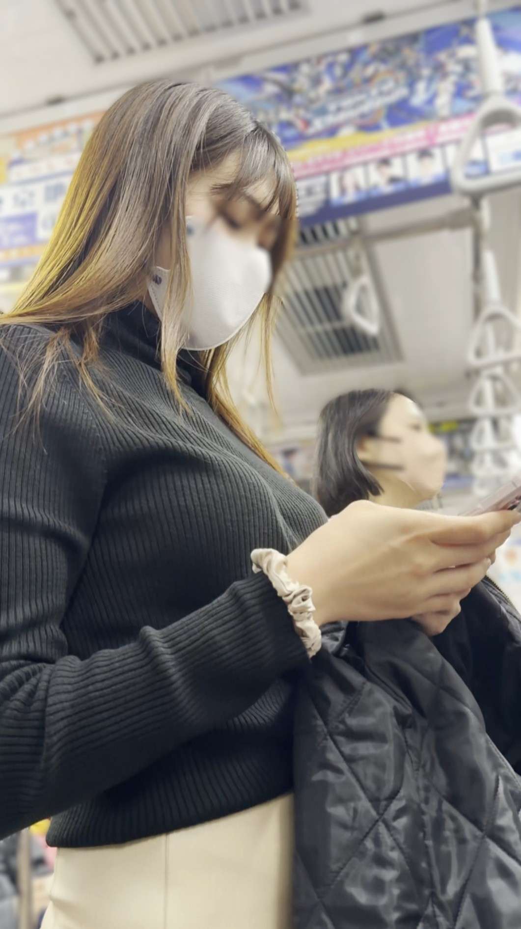 【再販】街の風景２７　巨乳の主張が強すぎパイスラじゃないのに谷間がわかるのがエロすぎ・エモすぎ美女