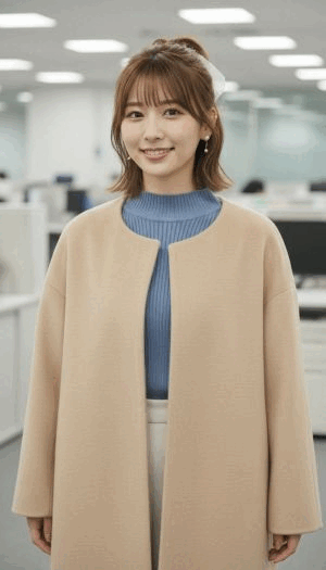 【画像４９枚】美人OL栞の今日のコーデ