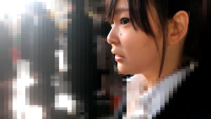 【再販】本物の満員電車に突撃!制服少女1号