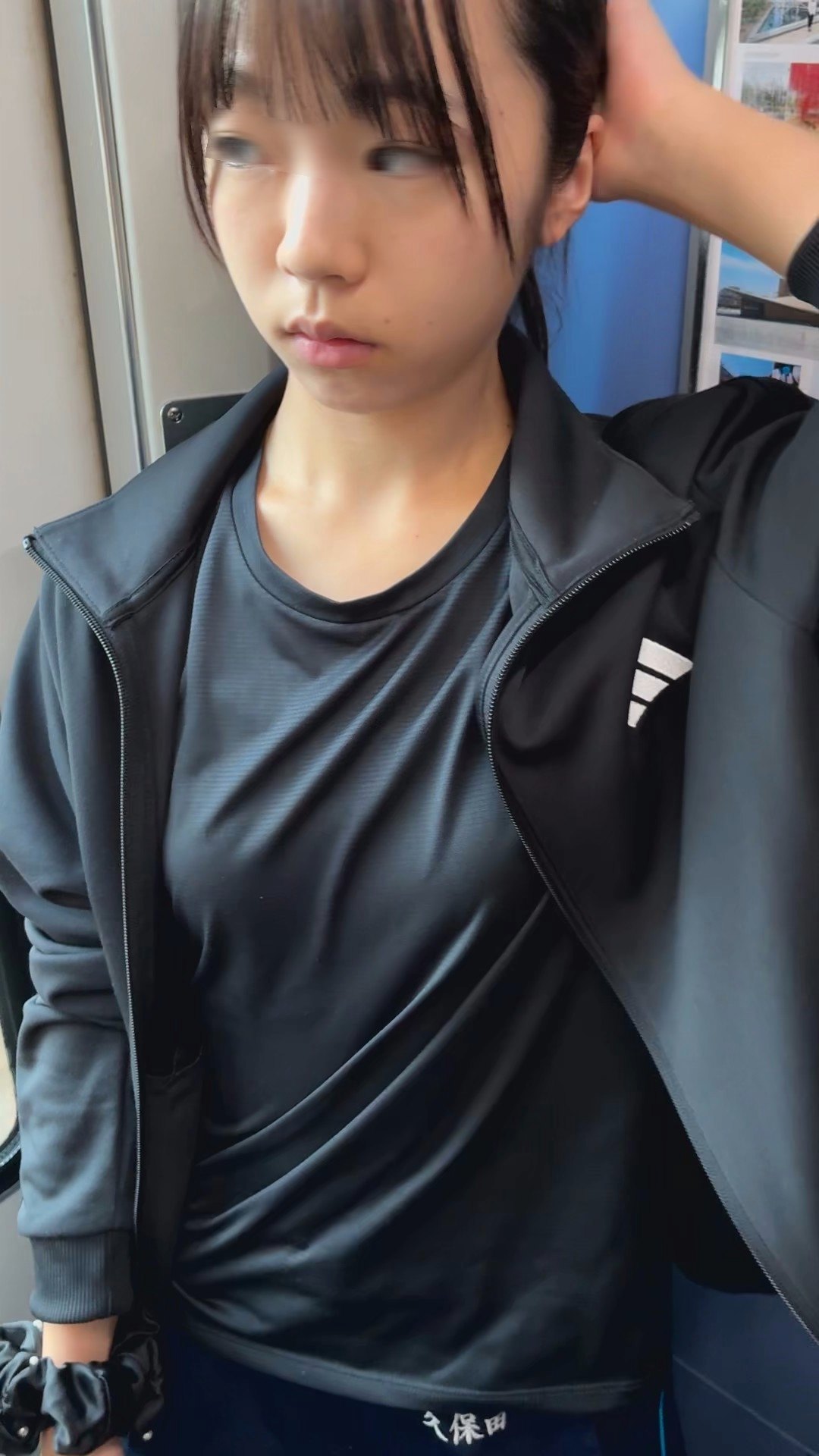 Pcolle PPV 【推定A~Bカップ5】黒髪ポニーテールが似合う爽やかスポーツ女子の小ぶり乳の膨らみ撮影！