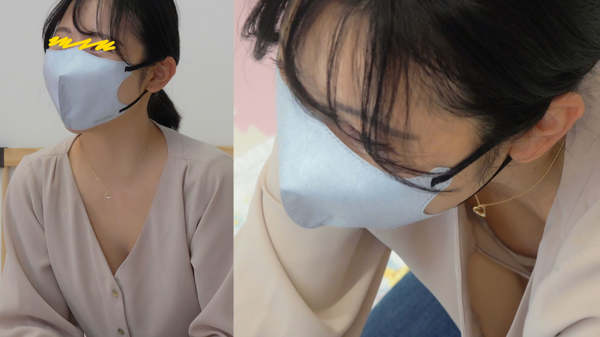 Pcolle PPV 2820486ab619d5d58a3「【vol.245前編】Hカップ!?爆乳谷間見せママさん!神ママさん再登場・若ママさんなど 総勢7名」(販売者:みるき~) サンプル画像