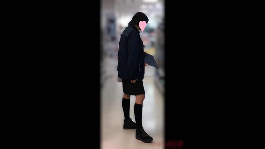 【再販】綺麗な制服OLのスカートの中20~情熱のショッキングピンクp対シンプル縞々p