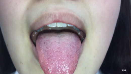 【再販】【リアル素人】白シャツOLの口内詳細観察 - 治療跡/舌表裏/のどちんこまで完全収録