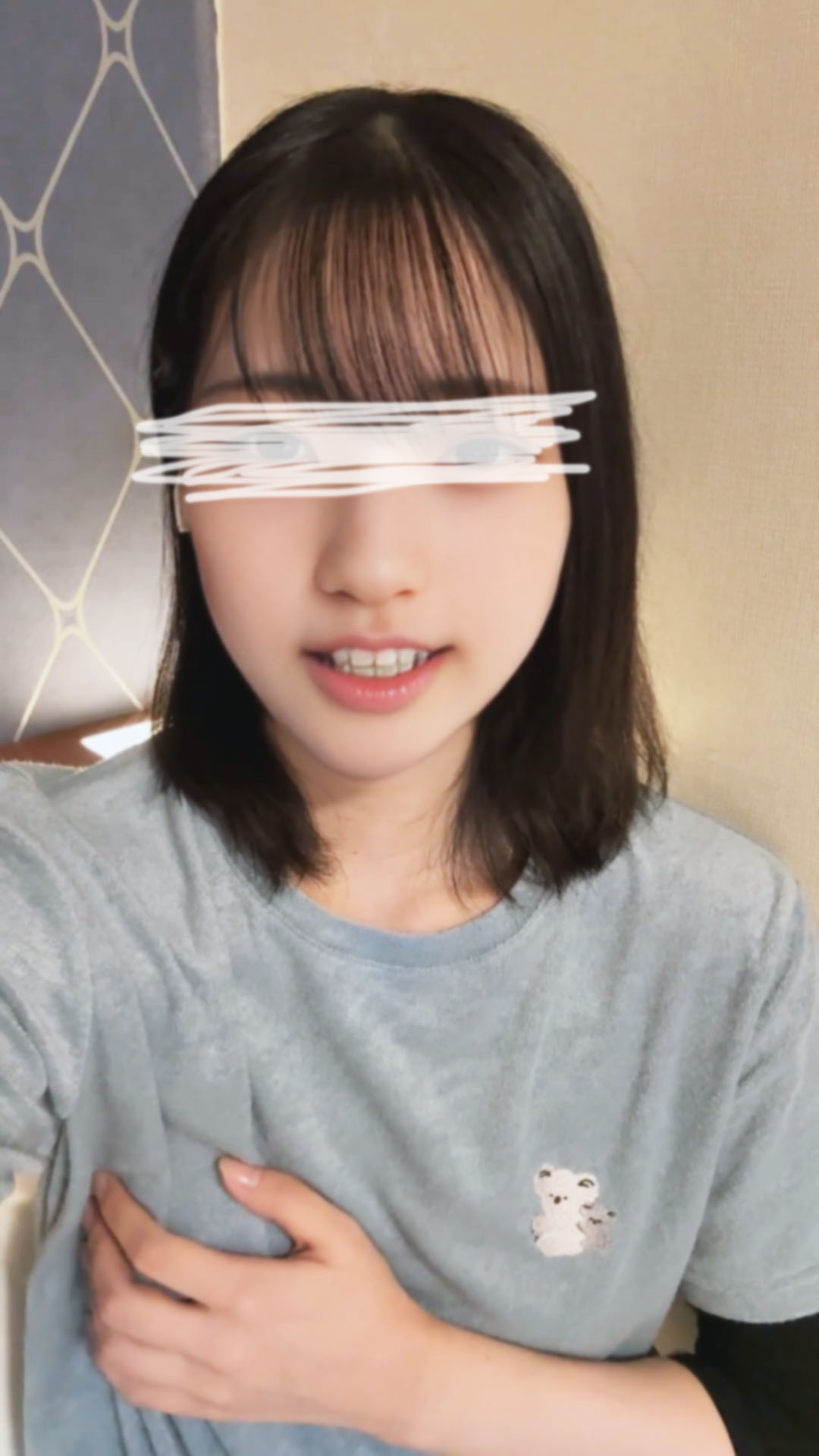 【主観オナニー】「立○佑○」ビデオ通話でオナニー晒して恥じらいイキ///