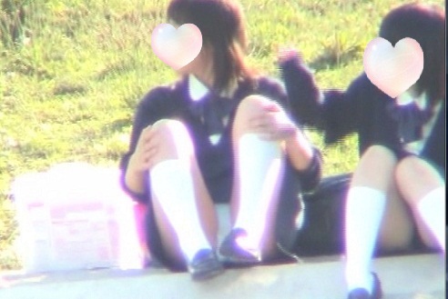 【再販】可愛い系J○5人組 長編 パンチラ