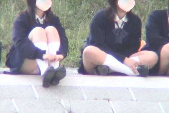 【再販】可愛い系J○5人組 長編 パンチラ