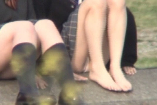 【再販】J○ スジ食い込み パンチラ