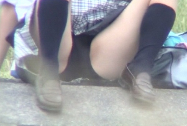 J○ 大股開き 股間 大開脚撮影