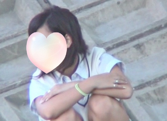 【再販】J○ 超ミニ 2人組 股開き