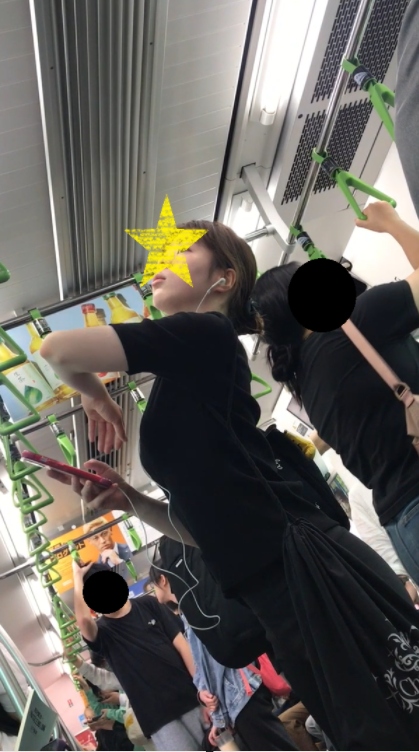 ヤンギャルと巨乳バレリーナJD至近距離ﾛｯｸｵﾝ！