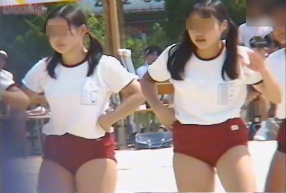 【再販】S2-27(B27~28)緑ブルマー・クラウチングスタートの股間・3色カラーブルマー・ダンス・棒引き【30%OFF!!】