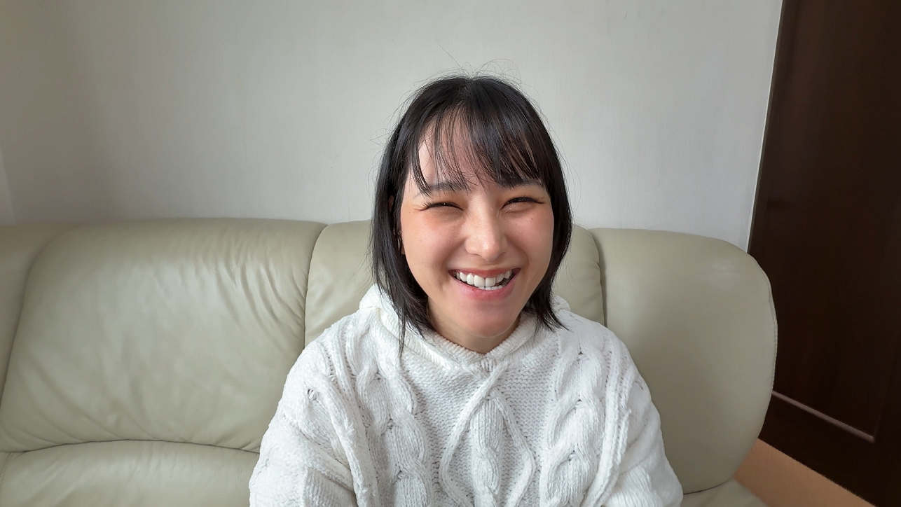 【再販】【個人撮影】乙葉らぶの喉チン触り&開口器アヘ顔Wピース