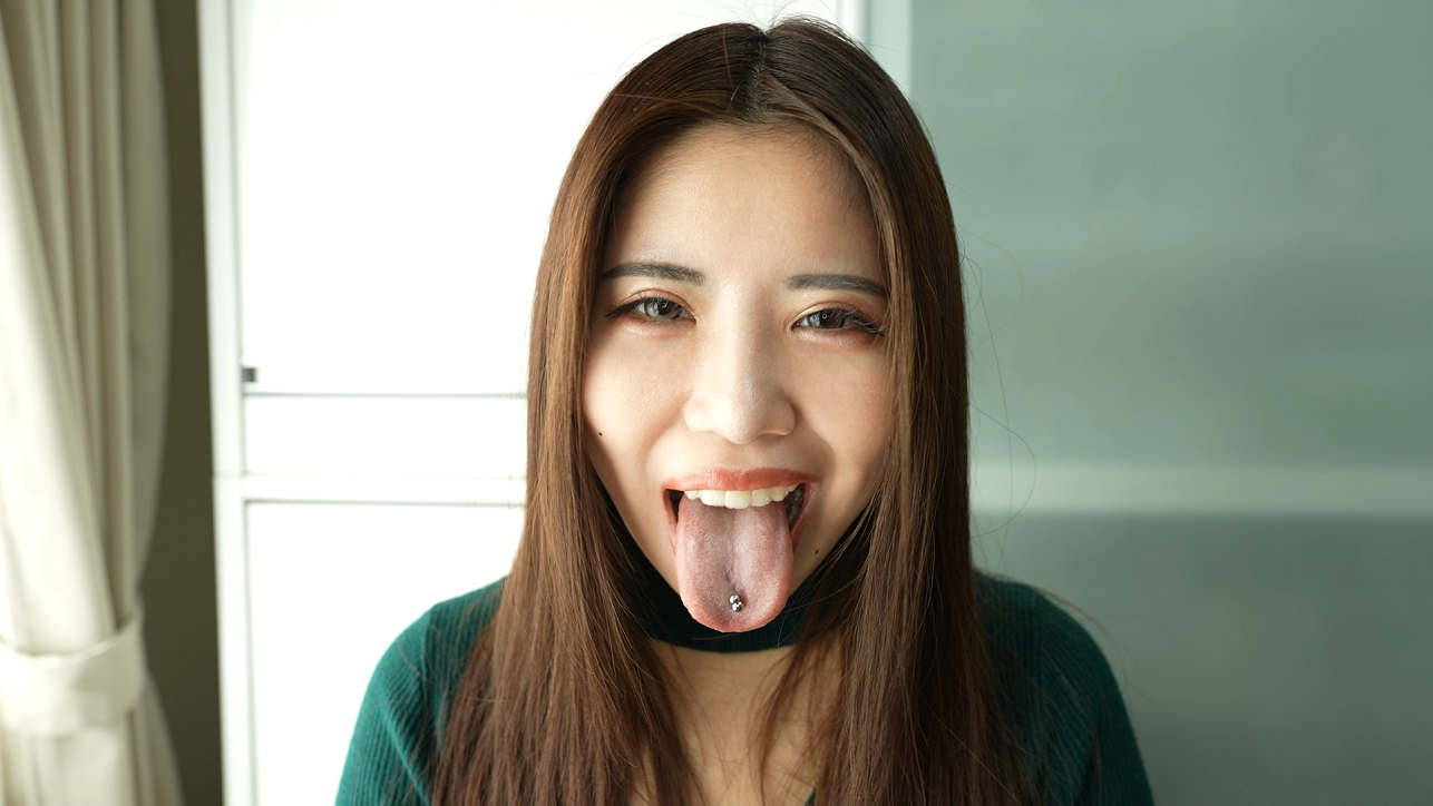 【再販】【口内接写】　江戸川もなかの「汚舌苔」採取