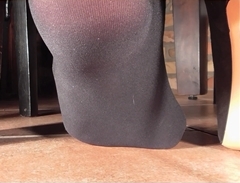 仕事帰りOLの生脱ぎパンストゲット 黒スト編