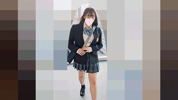 【SALE70%OFF】ピンクスジマンGカップ可愛いJKをパンチラとじっくり身体観察したセット