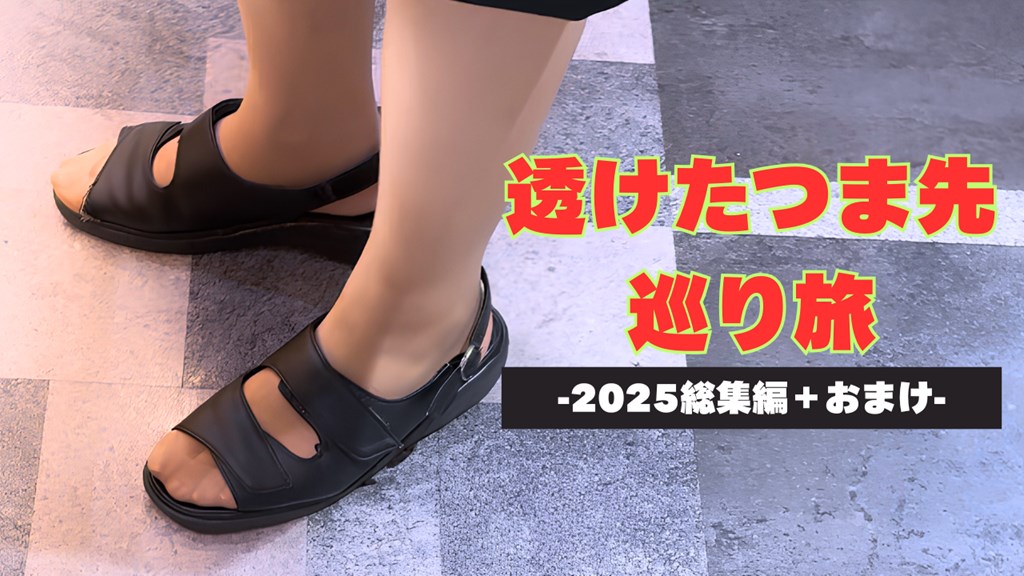 【再販】透けたつま先巡り旅-2025総集編＋おまけ-