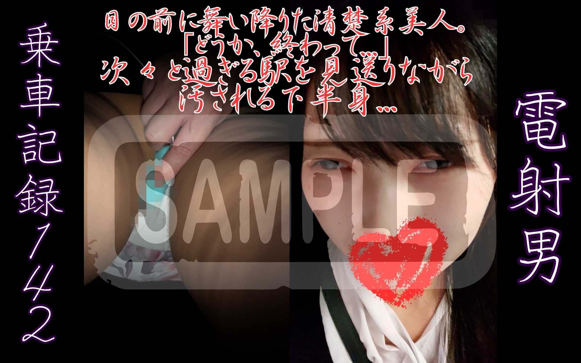 ★★★サンプル★★★[乗車記録142]目の前に舞い降りた清楚系美人。「どうか、終わって...」次々と過ぎる駅を見送りながら汚され