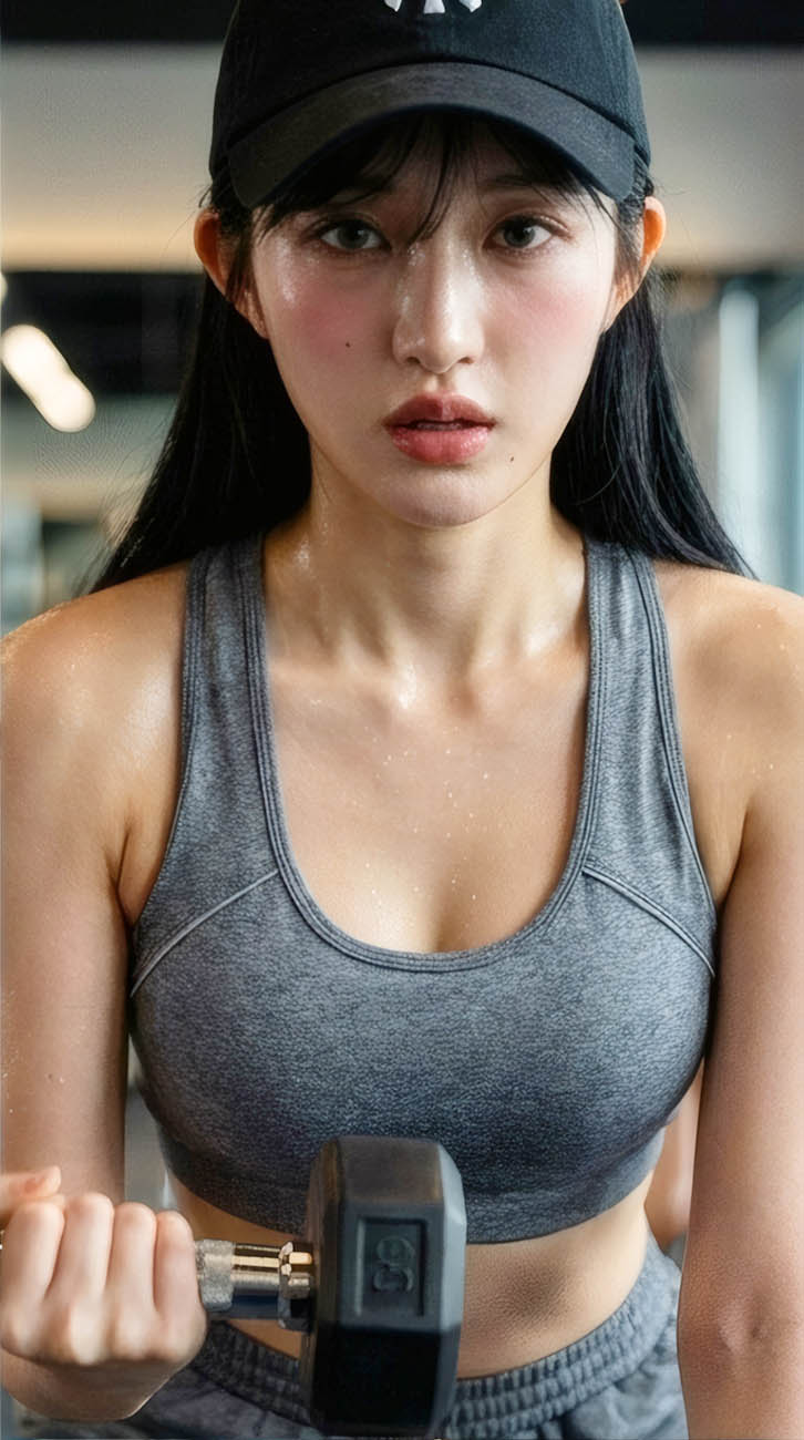 【フェチ動画】 超絶クールビューティなジムインストラクターが魅せるプライベートレッスン　ソリョン（So-ryong / 小龍）ち