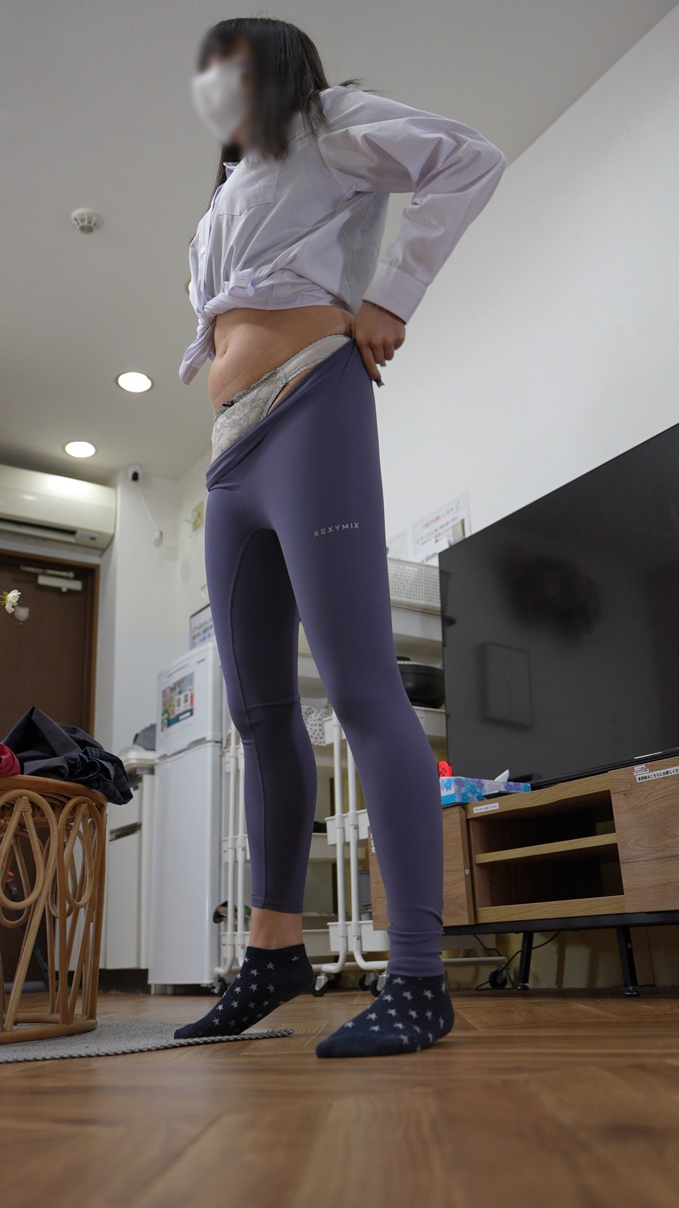 俺妹#11 ピタパンレギンス着替え盗撮