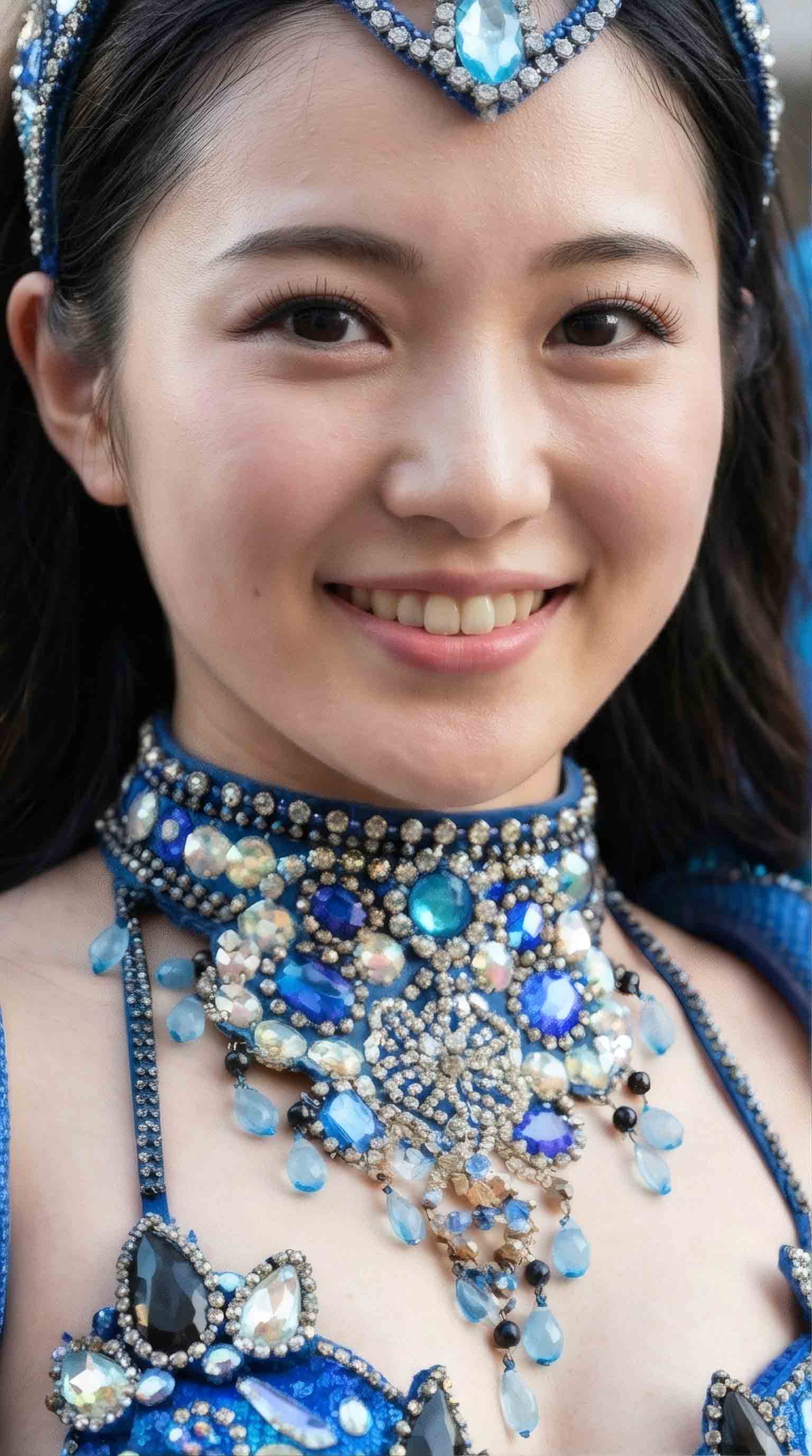 【フェチ動画】 AIで作っちゃいました第二弾。さらに過激になった！？黒髪美少女のAIサンバダンサー 藍薇（あいら）ちゃん