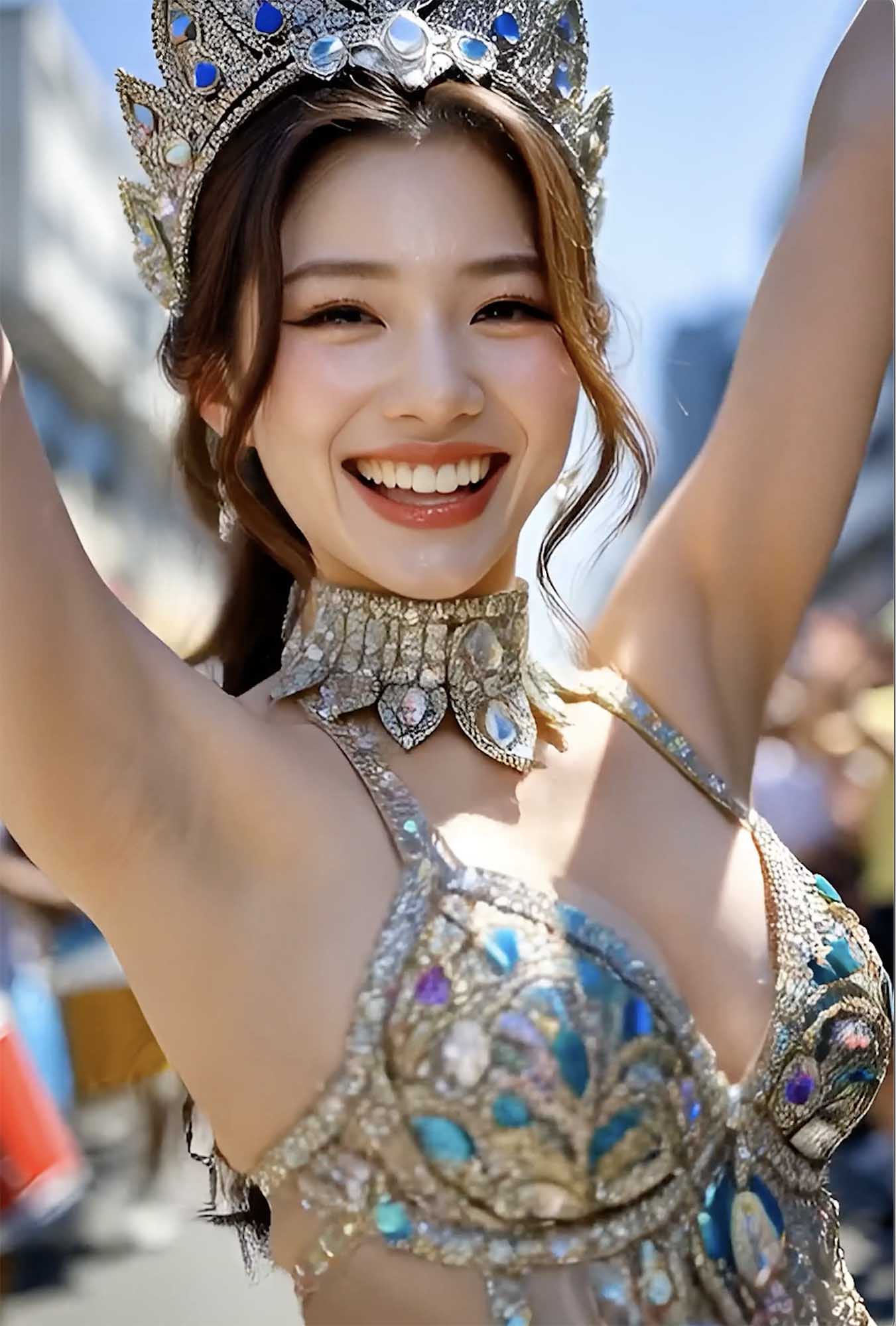 【フェチ動画】 ミスワールドクラス珠玉のルックスAI美女がセクシーに躍動する ジャスミン香る!珠澄美(ジュスミ)ちゃん