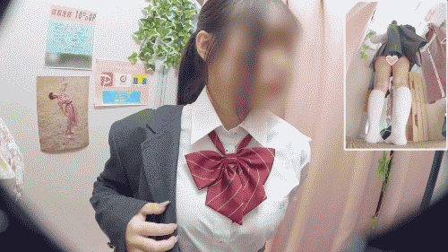 ｷﾀｧｧーーー＼(・∀・)／ーーー！！激かわじぇ～娘の発達しすぎな爆乳Fカップ＆デカ尻　僕のお店の試着室592