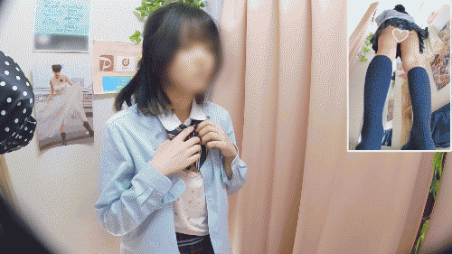 じぇ～娘？でぃ～娘？　いやいや、ワンチャンちゅ～娘でもいけるんちゃう汗　僕のお店の試着室604