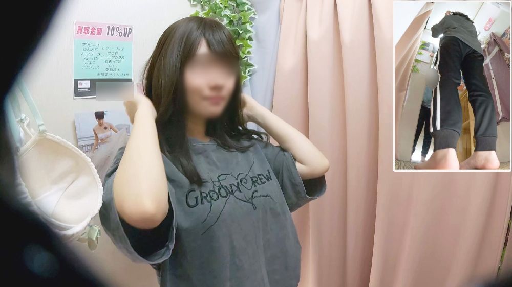 控えめでぃ~娘はまさかのGカップ”美”爆乳で下も丸出し!? 僕のお店の試着室610