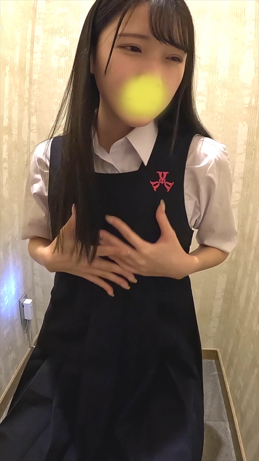 デパートのトイレでこっそりオナニーしちゃうJK186 あどけないお顔に超絶美ボディがたまらないS級美女の大胆オナニー
