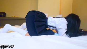 ジュニ◯アイドルひまりちゃん【11作目】オナニー4連発(制服姿、下着姿、発育途中の乳首周辺だけ膨らんだ乳房