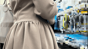 一流企業系美人OLさんのバンスト越し水色Ｐ OL29S-4K