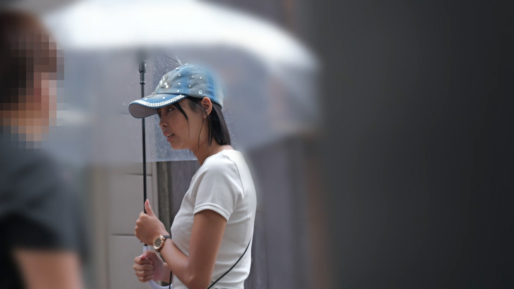 雨の日の悪夢/褐色モデル体型。肉棒をギチギチに加えこむ手つかずの体に劣情マーキング