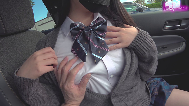 制服ギャルJKとパンチラデート(3)ピチャピチャいやらしい音させて股間弄り