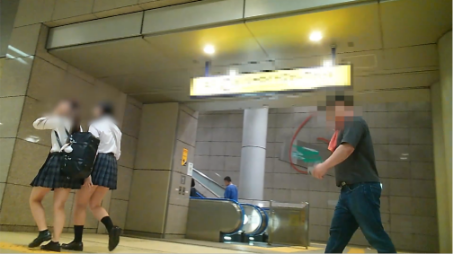 Pcolle PPV 2815346aa418f9c5866「【盗撮魔12人目】真面目っ子のスカートの中を撮ってダッシュする盗撮魔!盗撮した動画全部押収して流出!」(販売者:遠距離写撃) サンプル画像