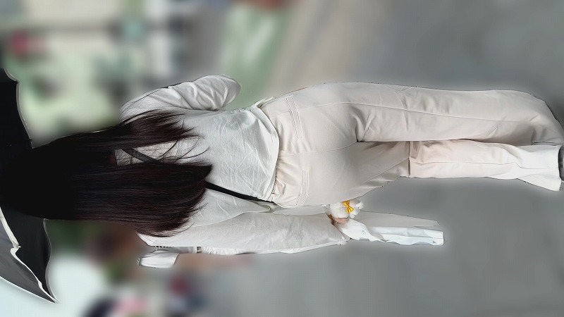 【再販】清楚系OLさんのセクシーなフリル付パンティーのPライン(/ω\)