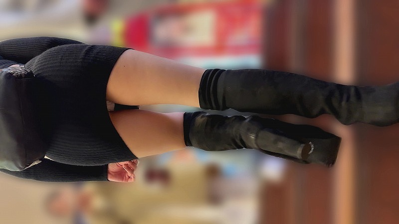 【再販】エッチなボディコンワンピを着たギャルの・・・(/ω\)